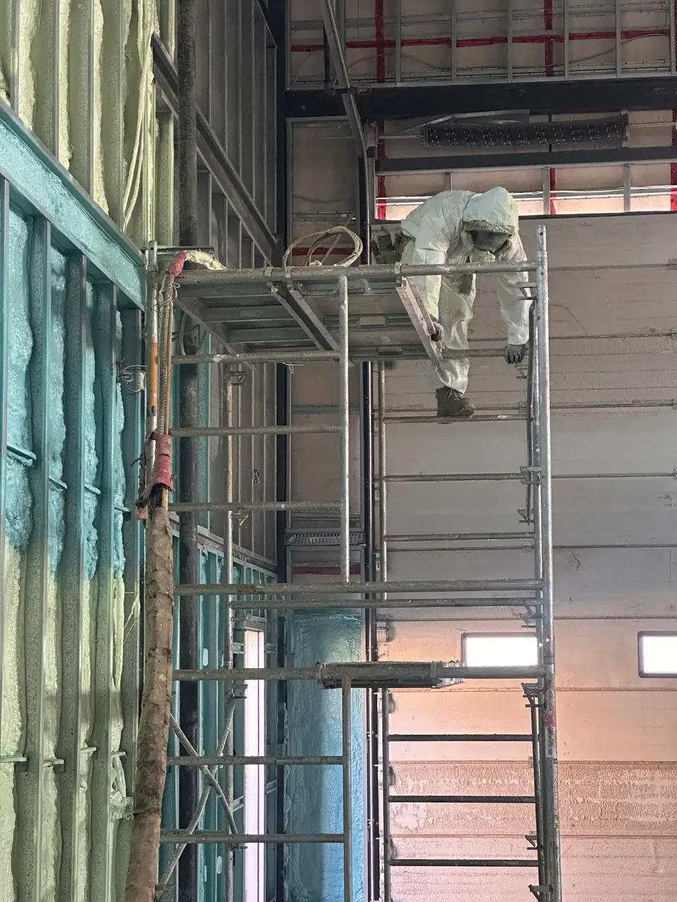 Pole Barn & Agricultural Spray Foam Insulation Toronto project 2